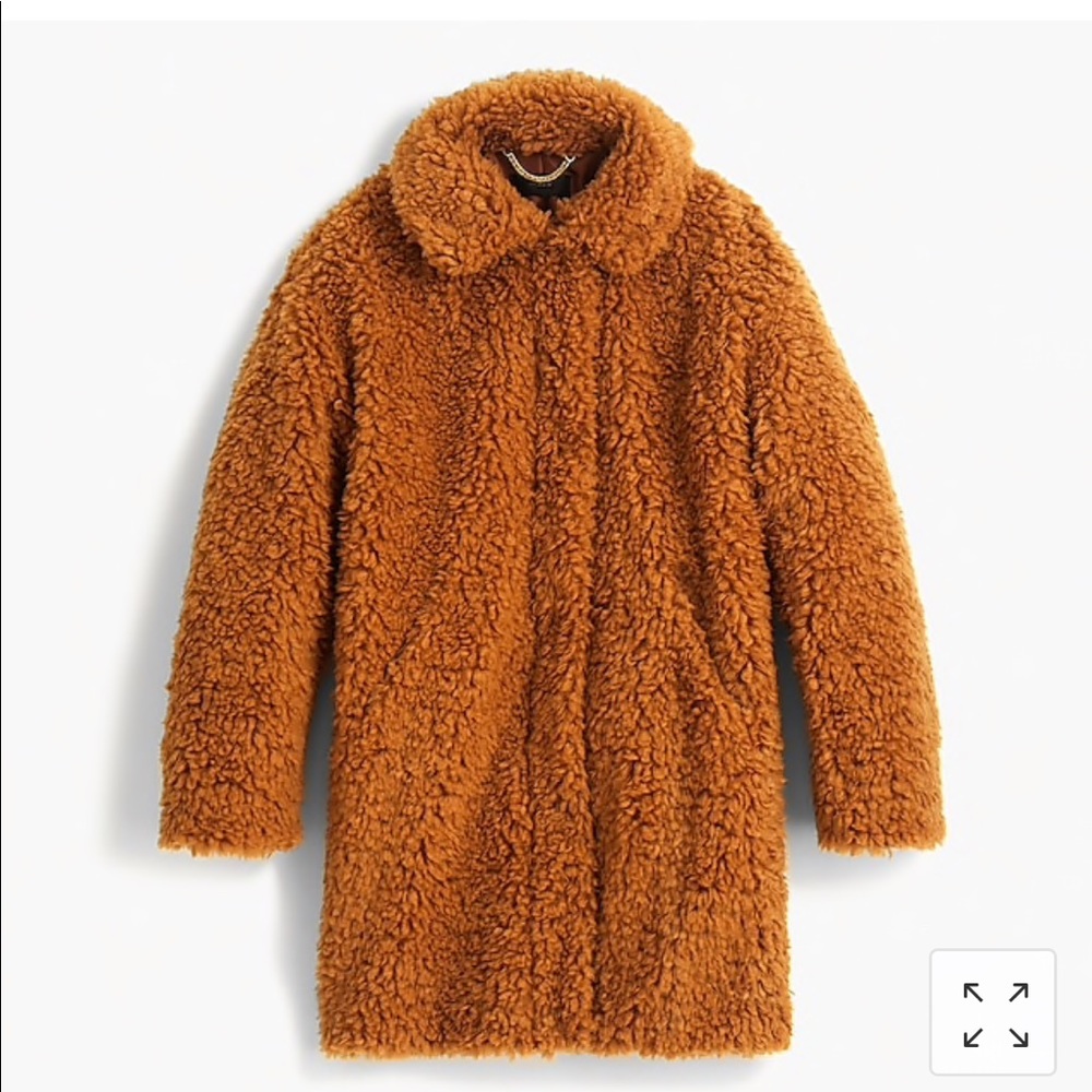 Jcrew Teddy Coat